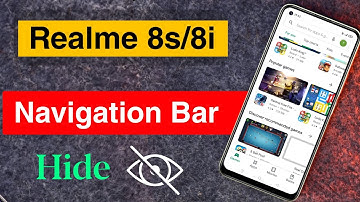 How to Hide Realme 8s/8i Navigation Bar | Realme 8s 5G Navigation Gestures Settings