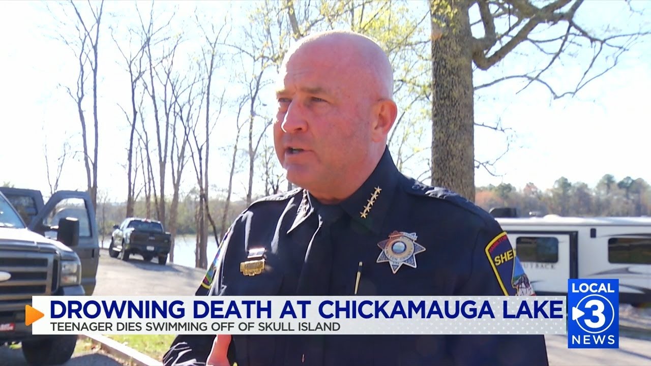 Tragic drowning incident at Skull Island in Harrison, Tennessee