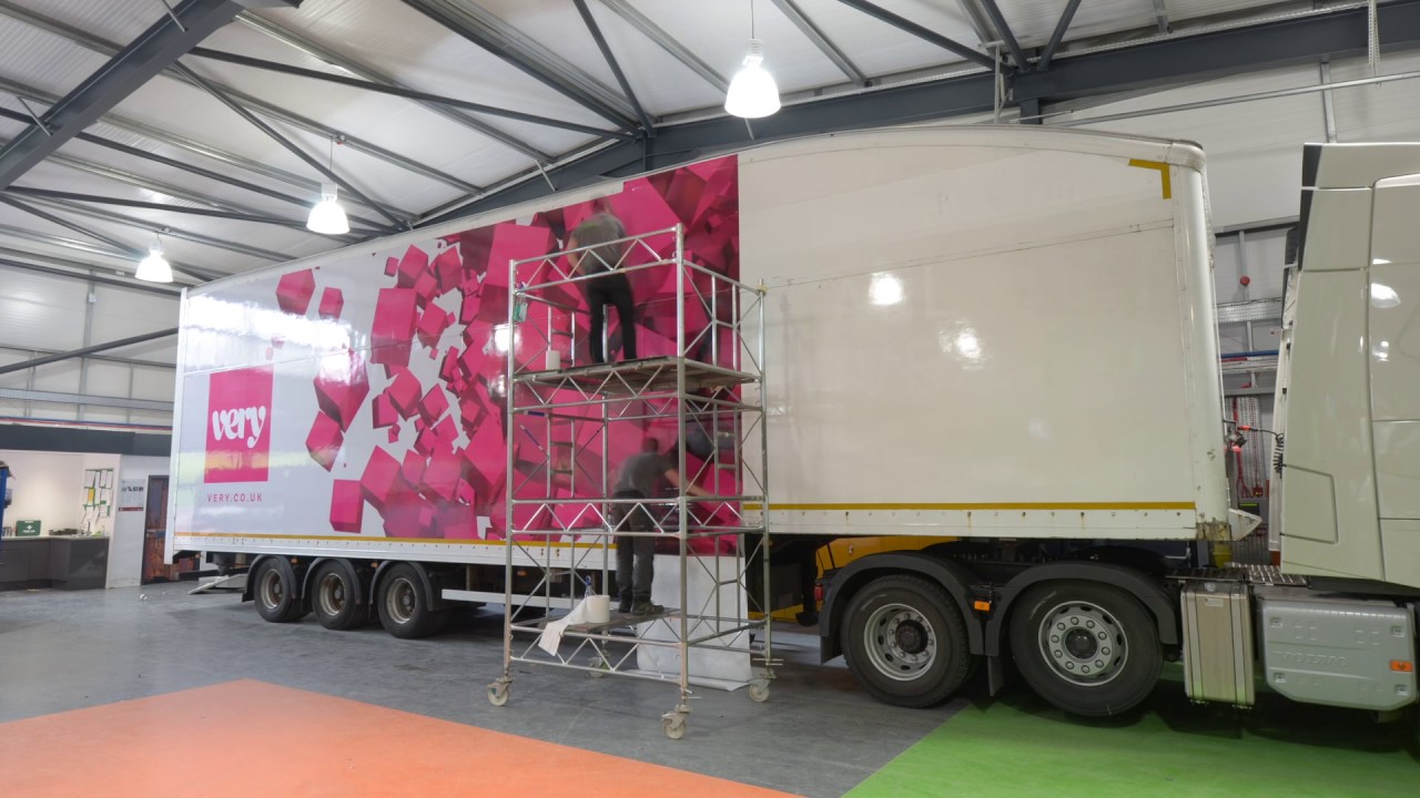 Shop Direct Very Trailer Vehicle Wrap