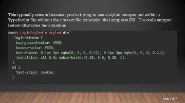How to Use Styled-Components with TypeScript in Your React Application