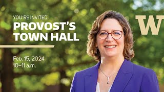 Provost's Town Hall 2024