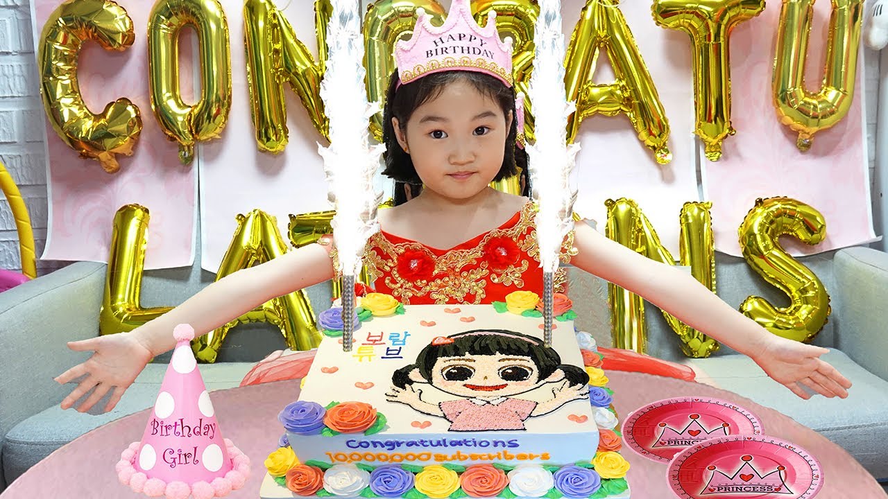 Boram đi dự tiệc sinh nhật nhật của cô ấy