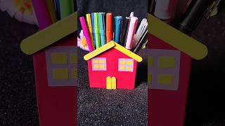 Pen Stand Craft🤩 #shorts #youtubeshorts #trending #viral #art #diy #penstand #wastematerialcraft