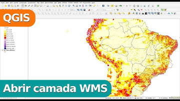 Abrir dados de Geoserviços WMS no QGIS