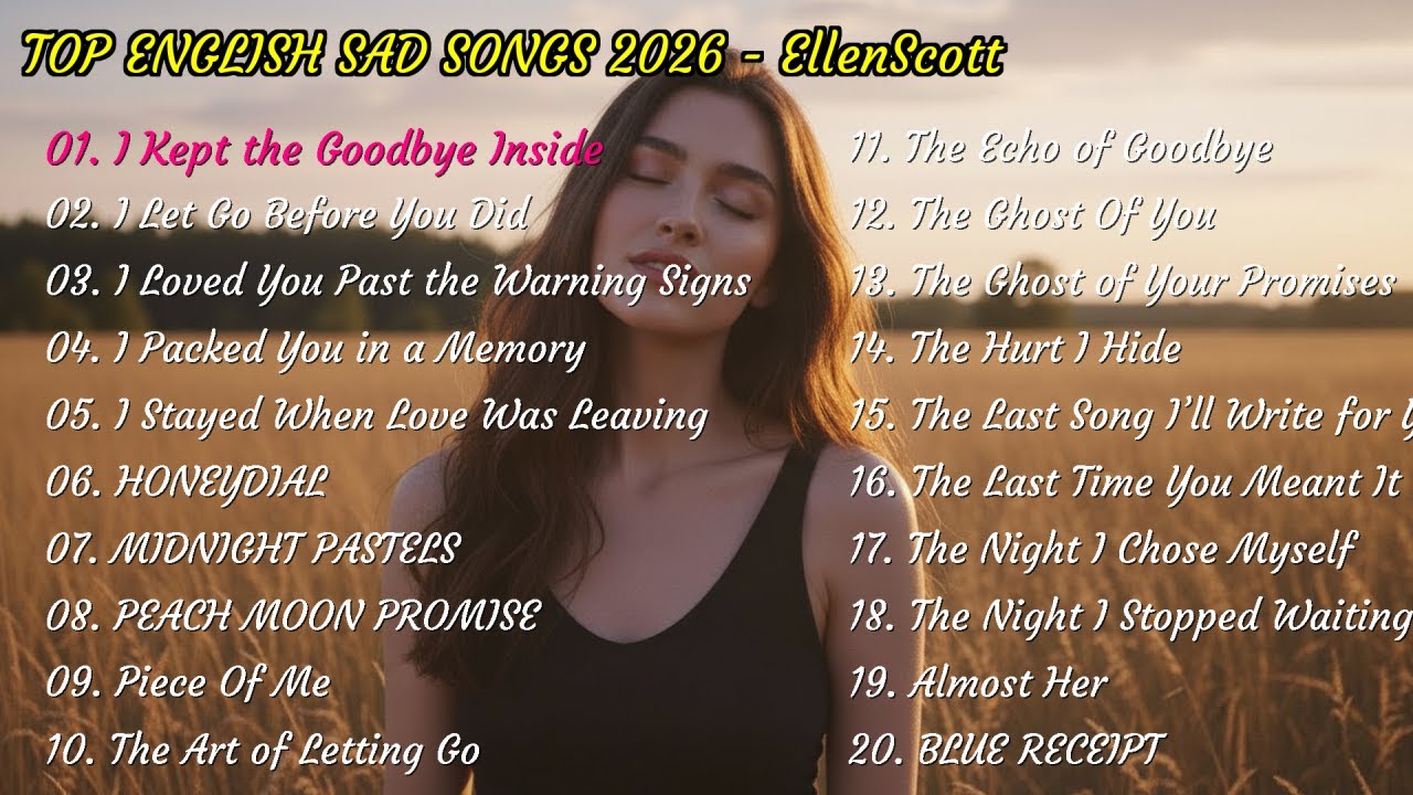 English Love Songs 2026💔😭 Relaxing Sad Songs Playlist || Chill Vibes Relaxing Song