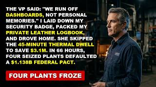 They Demoted Me to an Advisory Desk, So My Logbook Froze Their $1.1B Defense Contract