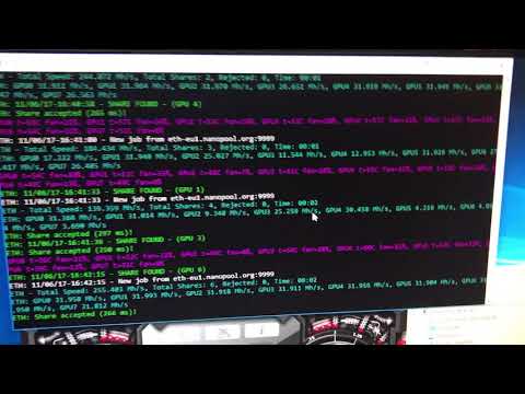 New 8 GPU Mining Rig With 255+ Mh/s. The Easiest Installation I Have Ever Seen!