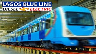 The Lagos Blue Rail has been Upgraded to an Electric Train