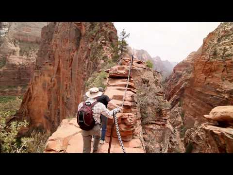 EXTREME HIKING Angels Landing with the 7d