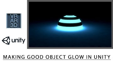 Create great Object Glow and animate lights in Unity in minutes