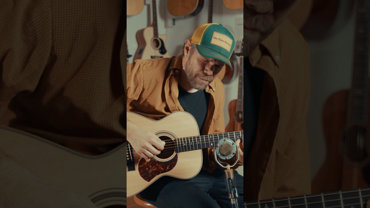 George Harrison’s masterpiece on solo acoustic guitar…