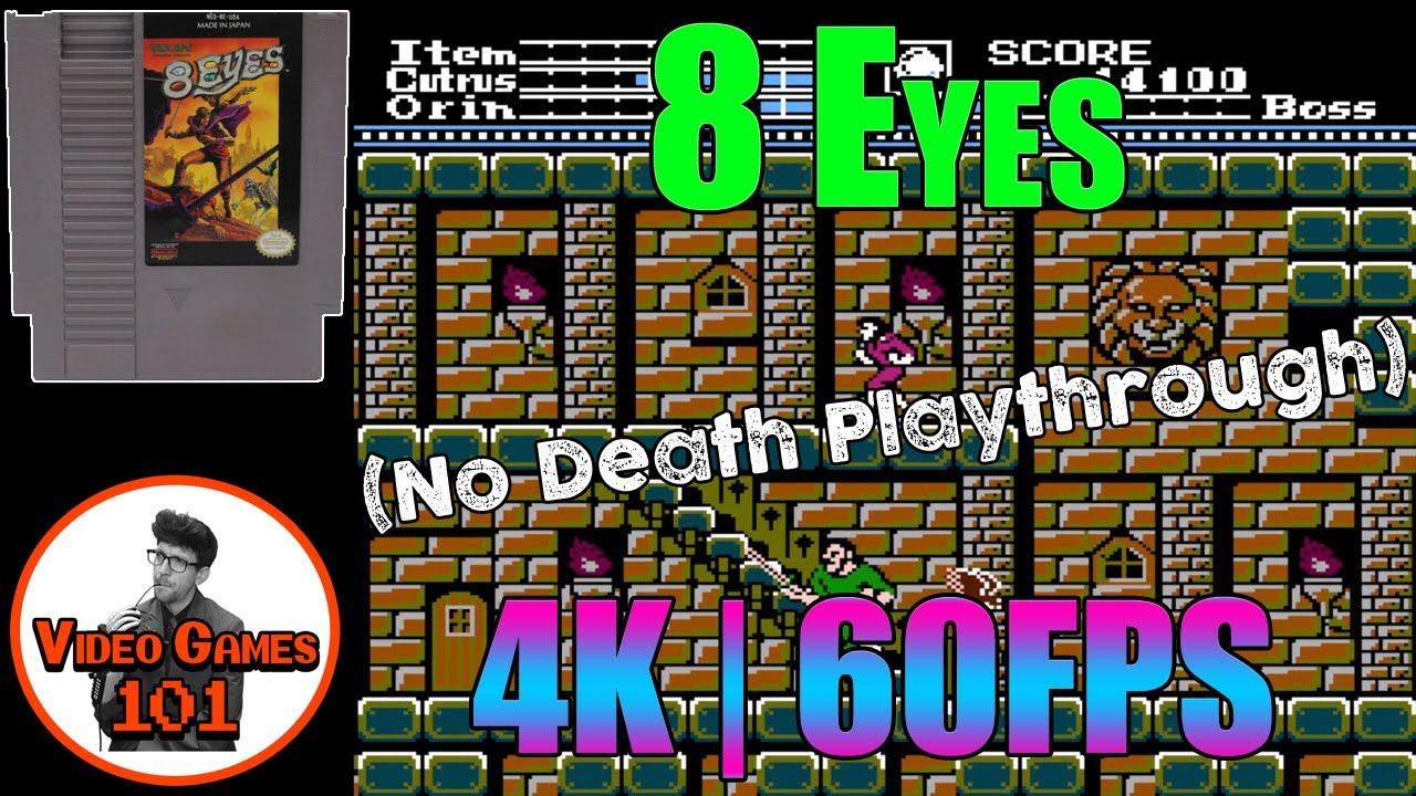 8 Eyes | No Death Playthrough | 4K 60FPS | Video Games 101 - YouTube