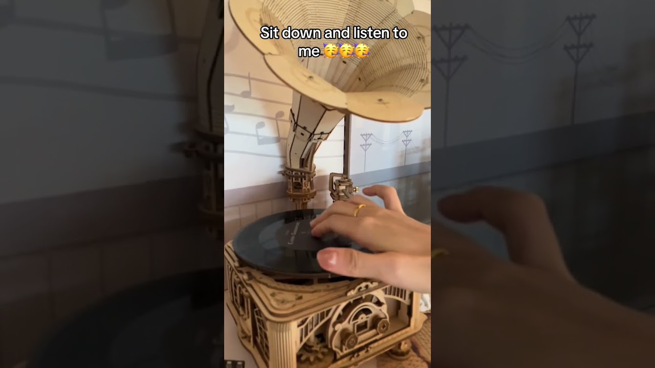 My old gramophone works again 