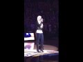 Chelsea Dash National Anthem NBA 2015