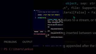 Python Slice Trick: Print List Range in Seconds! 🐍🔥#shorts #python