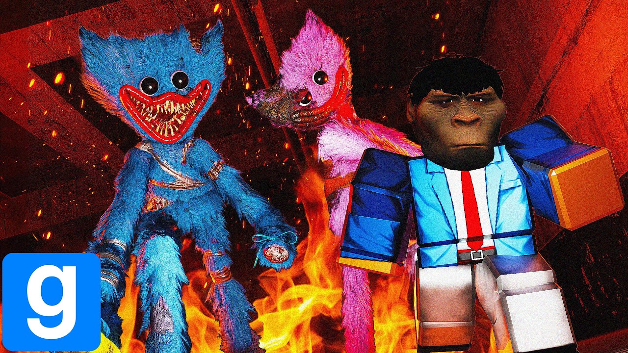 HUGGY WUGGY & KISSY MISSY ARE TERRIFYING... | Gmod Hide & Seek