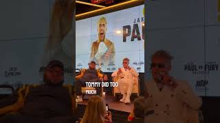 Jake Paul trolls Tommy Fury with poem, Logan Paul says hell beat Mike Tyson shorts