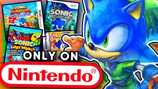 Nintendo-Exclusive Sonic Games