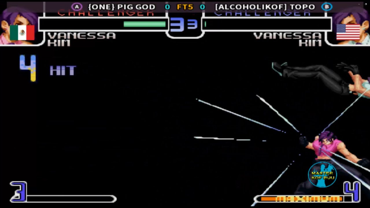 Kof 2002- El mejor reto que verá el día de Hoy Pig vs Topo