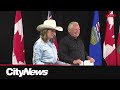 Premier Smith Signs Agreement With Ontario And Saskatoon To Build Pipelines Strengthens Trade Infra Premier Smith Signs Agreement With Ontario And Saskatoon To Build Pipelines Strengthens Trade Infra