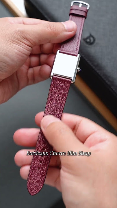 Cartier Tank Must Large [Strap Guide]