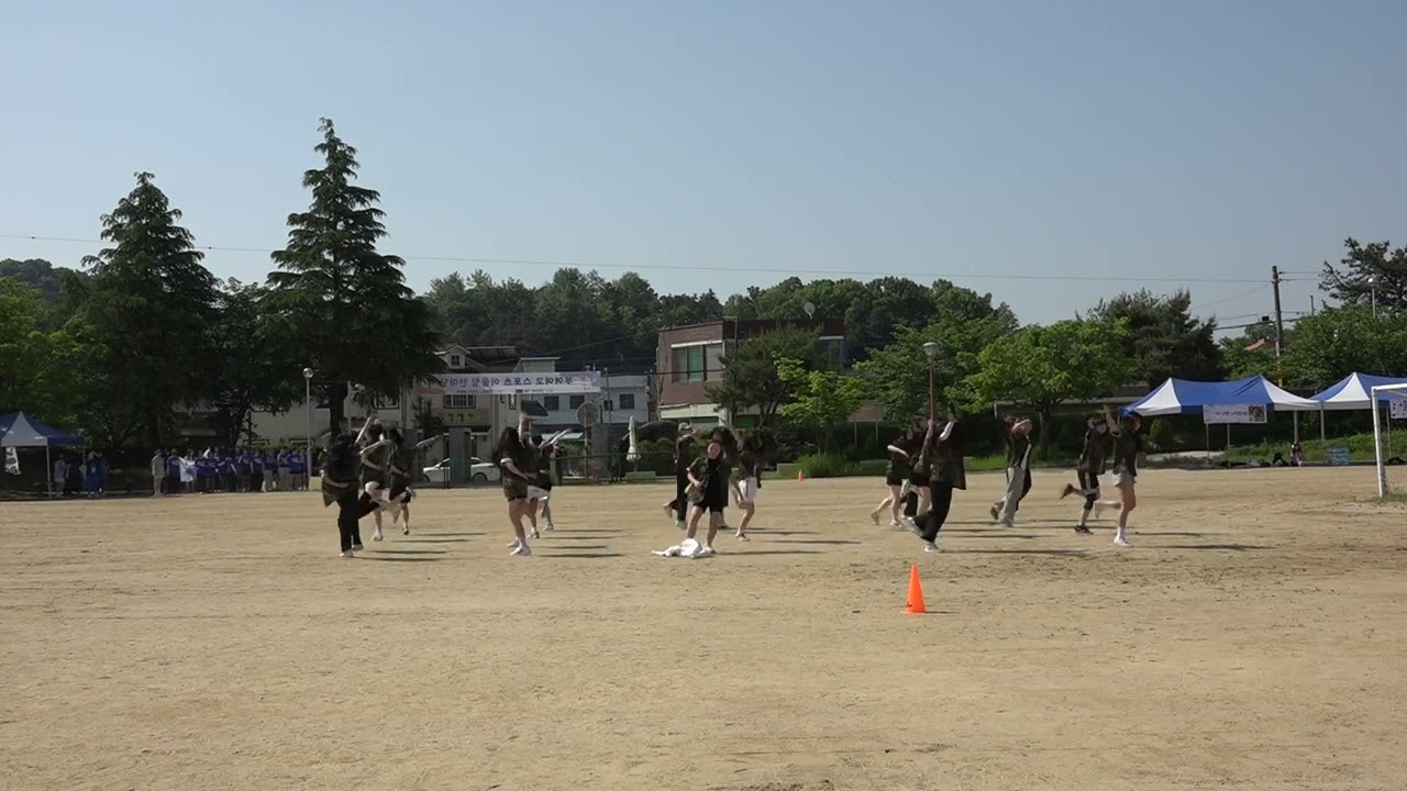 [부여여자고등학교] 2024 체육대회 1학년 2반 입장식
