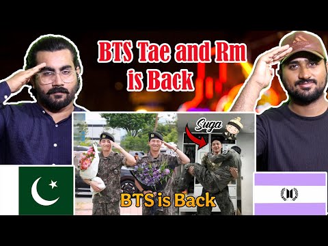 Pakistani Reaction on BTS Tae & Rm is Back // Hindi dub #bts #cutelife