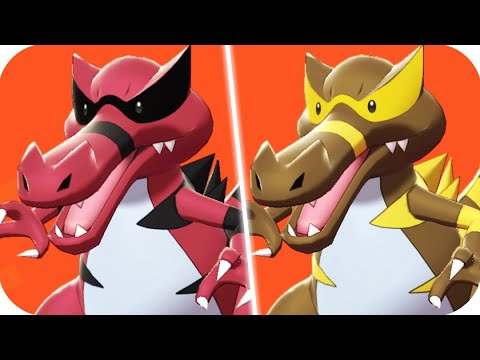 Pokemon Sword Shield Dlc All New Shiny Pokemon Comparison Side By Side Youtube