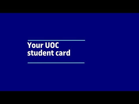 Your UOC student card