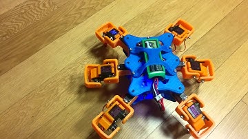 3D printed Hexapod with Arduino Mega