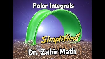 Calculus 3 – Module 4 - 15.3 |Changing to Polar Coordinates in Double Integrals | Dr. Zahir Math