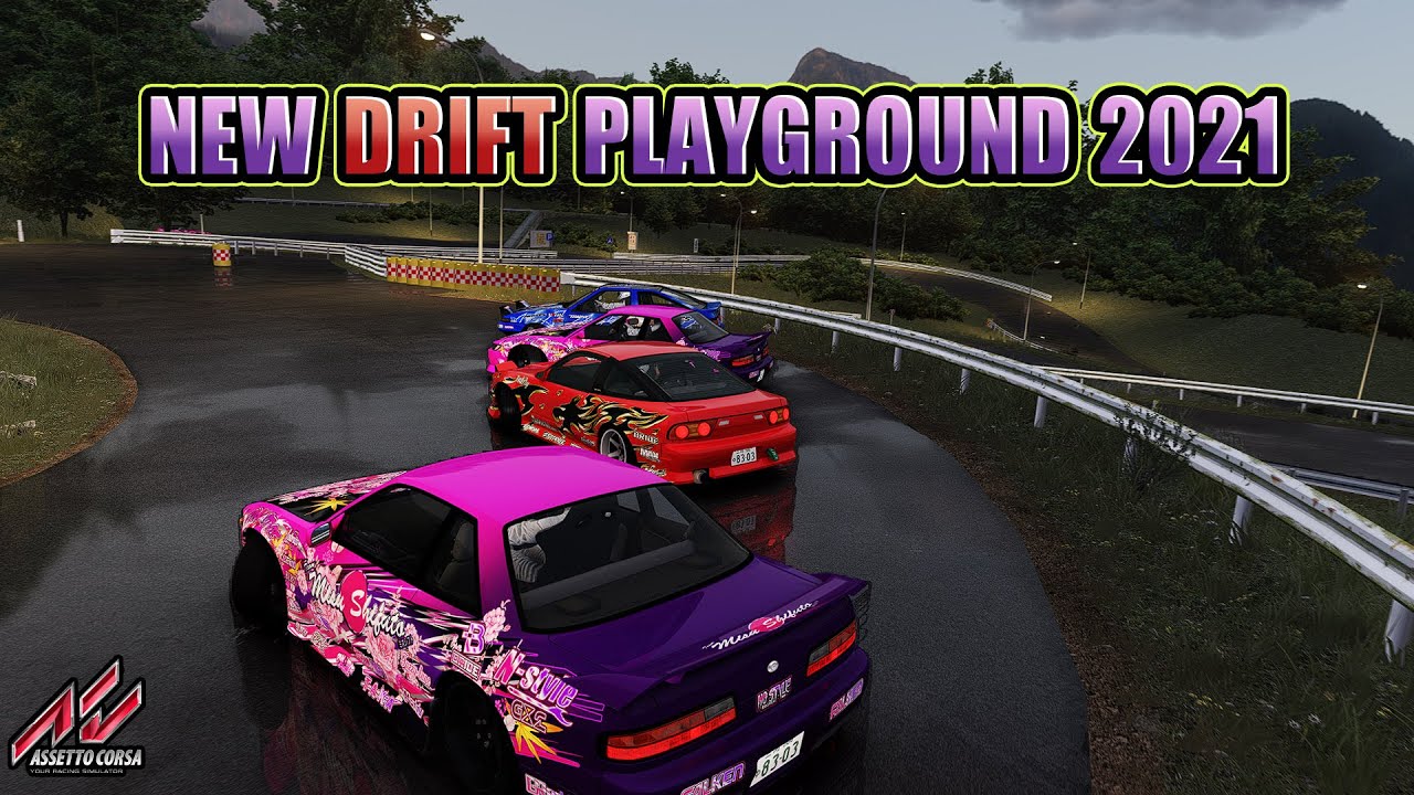 Nice Screenshot on Drift Playground with DWG cars : r/assettocorsa