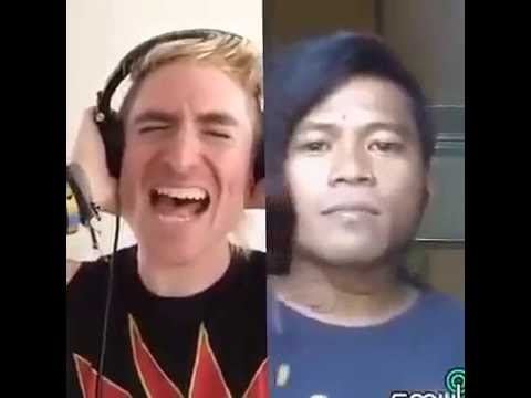 Sumpah Lucu!!! Duet Sama Bule Yoncha Nyanyi Lagu Barat