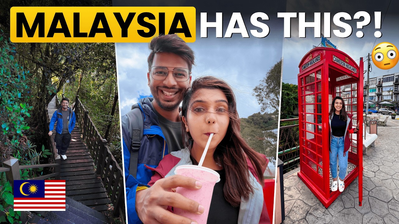 ⁣2 Days in Visa Free Hill Station In Malaysia - Tea Gardens, Forests, Farms & More |Cameron Highl