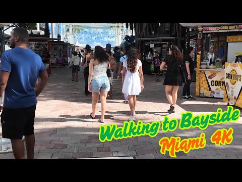 Miami Florida - Miami’s Most “Underrated Attraction? BAYSIDE Marketplace Walkthrough!
