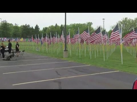 Ohio flags of Honor Memorial arrives in Rossford for weekend