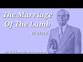 62-0121E The Marriage Of The Lamb - Rev  William Marrion Branham