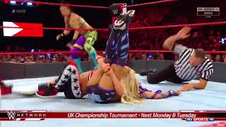 Sasha Banks And Bayley Vs The Riott Squad Sasha Banks Turns Heel???