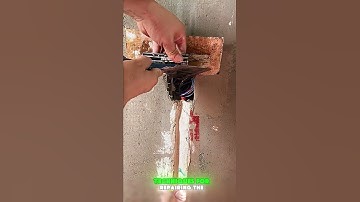 Techniques for repairing the edges of wall - embedded wire boxes 🛠️🧱📦👍