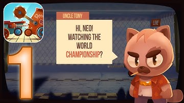 CATS: Crash Arena Turbo Stars Gameplay Walkthrough Part 1 - My First Machine (iOS, Android)