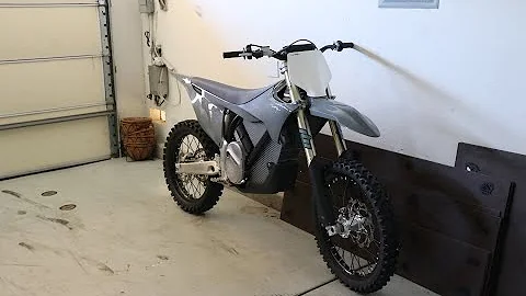 Riding the Stark Varg on the street!