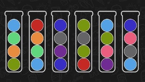 Ball Sort Puzzle Level 112 Solution