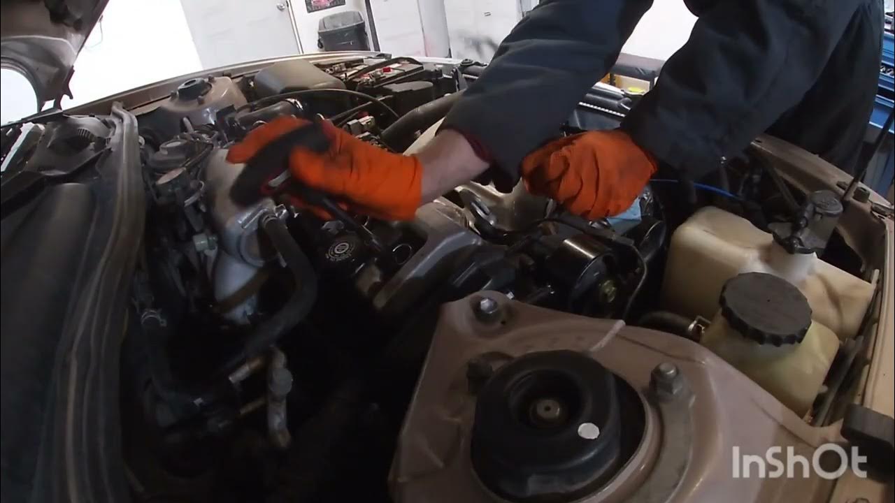 1999 Toyota Camry spark plug and wire replacement and motor mount Daily