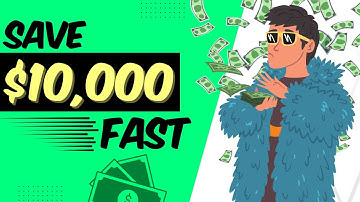 How To Save $10,000 FAST (Money Saving Tips)