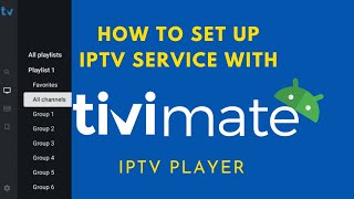 How to Set Up IPTV Service with TiviMate IPTV Player | Step-by-Step TiviMate Setup Guide 2025 screenshot 1