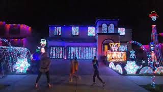 💃 Drop It Low Girl - Ester Dean Ft. Chris Brown 🎶 ✨ Starkey Ranch Light Show 💡 Odessa, Florida 🌙
