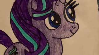 Reviewing my other #Starlight Glimmer drawing from #mlp  