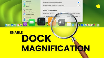 How To Enable Dock Magnification On macOS, MacBook Pro & Air