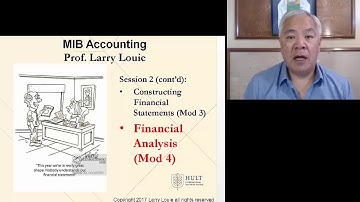 (10min) MIB Acctg Session 2 Video 1 for Module 4 Intro to Analysis