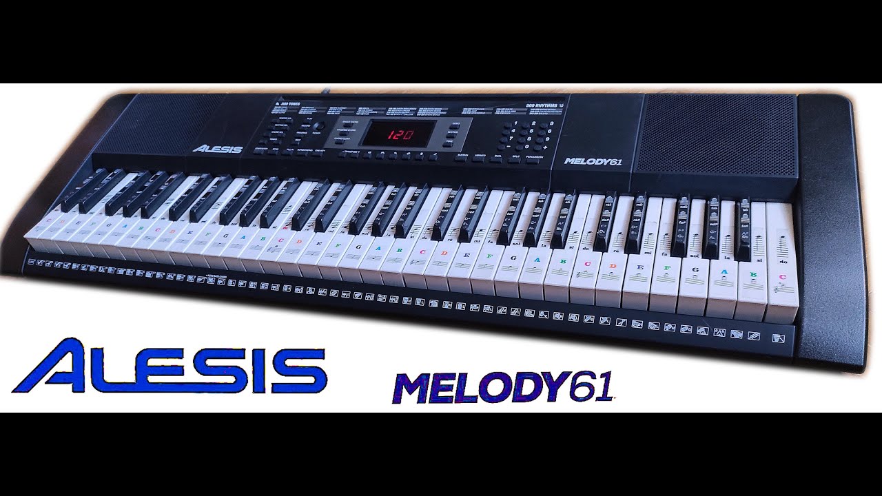 電子ピアノ Alesis MELODY61 MKII 製品情報：Melody 61 MKII：Alesis